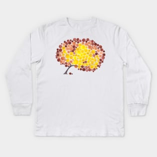 FIRE FALL TREE Kids Long Sleeve T-Shirt